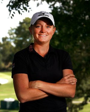 Arkansas Democrat-Gazette/JASON IVESTER --09/07/11--
LPGA Pro-Am at Pinnacle Country Club in Rogers on Wednesday, Sept. 7, 2011
Stacy Lewis