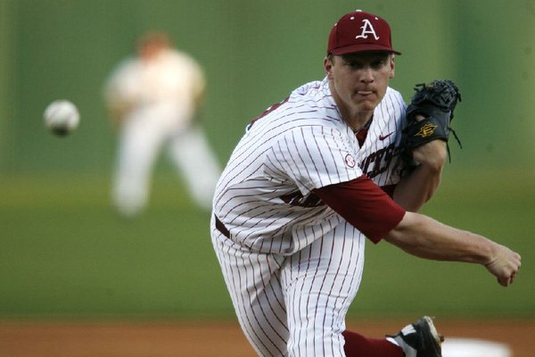 Brandon Moore will again be one of the many pitching options Arkansas Coach Dave Van Horn and the Razorbacks expect to have for the 2013 season. 