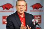 Arkansas Athletic Director Jeff Long said he’s “not necessarily real excited about playoffs,” but he understands why college football is moving in that direction.