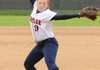 Dasha Donahoe, Rogers Heritage freshman pitcher, helped lead the young Lady War Eagles to the state tournament quarterfinals. Heritage hired Tiffany Taylor as its new softball coach on June 15.