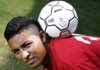 Arkansas Democrat-Gazette/WILLIAM MOORE
Springdale's Nelson Landaverde, all star for the West.