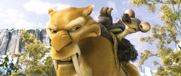 saber-toothed-tiger-diego-voice-of-denis-leary-and-sid-the-sloth-voice-of-john-leguizamo-find-their-world-split-apart-in-ice-age-continental-drift