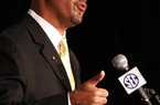 Vanderbilt Coach James Franklin and the Commodores have 16 starters returning from last year’s team that finished 6-7. 