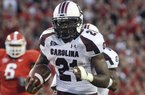 South Carolina running back Marcus Lattimore ran for 1,197 yards and 17 touchdowns during his freshman season in 2010, but his season ended early last year because of major knee surgery. 