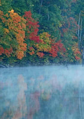 Stanfill photographed this fall scene from the pavilion.