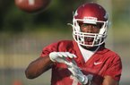 Arkansas receiver Cobi Hamilton and cornerback Tevin Mitchel have produced perhaps the most competitive pairing during the Razorbacks’ camp. “He’s going to win some, I’m going to win some,” Hamilton said. “Hopefully I win a lot more than he does.” 