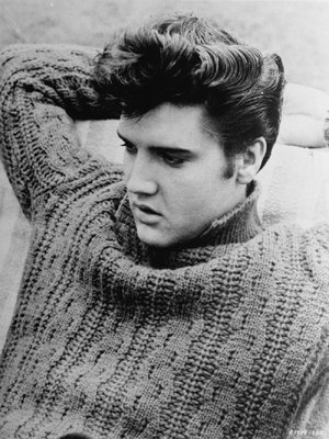 
                           No. 10: "Are You Lonesome To-Night?" charted at No. 1 on the Billboard pop chart  for six weeks in 1960, but the song was older than The King himself: The first known recordings of the song were made in 1927.

***

Elvis Presley, circa 1958