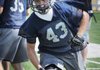 Blake Tucker of Springdale Har-Ber moved from linebacker to defensive end this season.