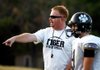 Arkansas Democrat-Gazette/JASON IVESTER --08/08/11--
Charleston High School football
head coach Doug Loughridge