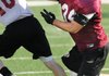 Clay Patrick has moved from middle linebacker to the weak side for Springdale.