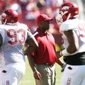 Taver Johnson, the Razorbacks’ assistant head coach and linebackers coach in 2012, might have a shot...