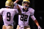 Pulaski Academy senior tight end Hunter Henry (82) is glad he can concentrate on his senior season instead of worrying about recruiting. Video available at arkansasonline.com/videos. 