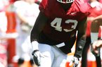 The Arkansas Razorbacks have a lighter schedule to start the year compared to Alabama before the two teams meet, which gives linebacker Tenarius Wright and other injured defenders an opportunity to avoid coming back too fast. 