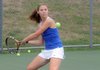 Lindsay Will, a junior at Springdale Har-Ber, practices Tuesday at the Tyson Sports Complex in Springdale.