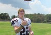 Gentry junior Jarod Cousins has switched from receiver to quarterback this season. 