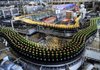 Bottles of Budweiser Budvar beer are moved on a conveyor belt through the Budejovicky Budvar NP brewery in Ceske Budejovice, Czech Republic. 