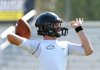 Charleston’s Ty Storey threw for 553 yards and seven touchdowns in a 52-21 victory over Gentry on Friday night. 