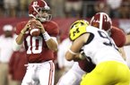 Alabama quarterback AJ McCarron has thrown six touchdown passes this season and hasn’t thrown an interception in five games, but he still wants to do better.