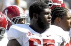 Alabama guard Chance Warmack says communication problems and lack of proper technique hurt the Tide against Western Kentucky.