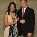 Sophomore maid Ashley Lopez; Escort Chandler Kern
