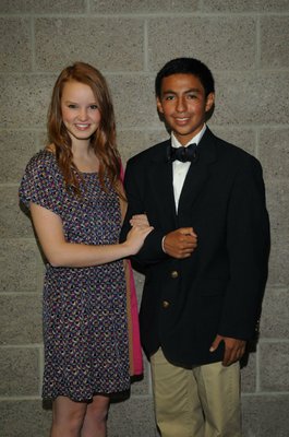
                           Sophomore maid Mackenzie Hatch; Escort David Orellana