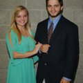 Senior maid Haley Lundberg; Escort Jordan Wiggins
