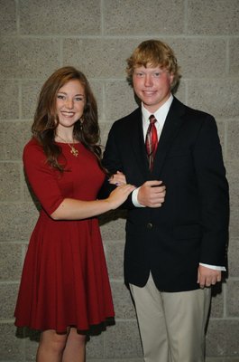 
                           Junior maid Conley Mathews; Escort Garrett Kelly