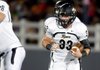 STAFF PHOTO JASON IVESTER -- Bentonville senior Garrett Kaufman looks for running room on a carry against Springdale Har-Ber on Friday, Sept. 21, 2012, during the first half at Jarrell Williams Stadium in Springdale.