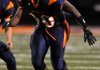 Colby Isbell, a Rogers Heritage junior, added 10 pounds in the offseason, which put his mother at ease with him playing football, but has put even more fear into his opponents.
