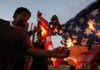 A Libyan follower of the Ansar al-Shariah militia joins a protest Sept. 14 in Benghazi. 