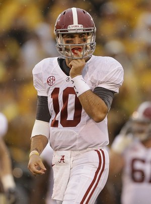Alabama quarterback AJ McCarron has helped lead the Crimson Tide to a 6-0 record and a No. 1 ranking in the BCS standings. 