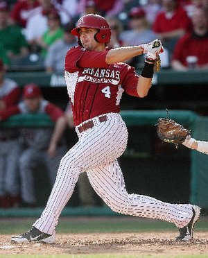 Jacob Morris had a two-run home run during Thursday's scrimmage. 