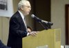 SEC commissioner Mike Slive was the guest speaker at the Little Rock Touchdown Club on Monday. 