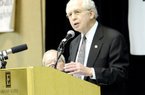 Under the leadership of SEC Commissioner Mike Slive, the conference has won 62 national championships in 16 sports in his 10 years in charge. Slive spoke Monday at the Little Rock Touchdown Club’s weekly meeting at the Embassy Suites in Little Rock. 