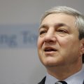 In this March 7, 2007, file photo, Penn State University president Graham Spanier speaks during a ne...