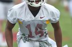 Arkansas junior safety Eric Bennett is one of several Razorbacks players with Oklahoma ties who will play against Tulsa today. 