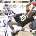 LaDarius Eckwood, former Springdale High standout, is a leading receiver for the University of Arkan...