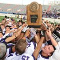 Fayetteville celebrates its 2011 Class 7A state championship win. 