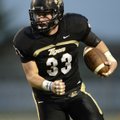 Garrett Kaufman of Bentonville rushed for 40 yards and a touchdown and threw a 38-yard touchdown pas...