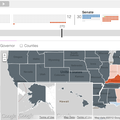 AP interactive election results map