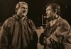 
Arkansas Razorback coach Broyles and Darrell Royal
