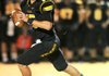 Prairie Grove quarterback Cooper Winters (above) threw three touchdown passes in a 52-0 victory over Crossett in the opening round of the Class 4A state playoffs Friday in Prairie Grove. Nic Sugg and Jon Halbert made two interceptions each for the undefeated Tigers. 