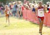 NWA Media/ANDY SHUPE -- Arkansas junior Solomon Haile (194) nears the finish Friday, Nov. 9, 2012, during the NCAA South Central Regional meet at the UA's Agri Park in Fayetteville.