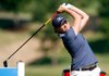 Arkansas Democrat-Gazette/JASON IVESTER --06/30/12-- Stacy Lewis hits from the 13th tee during the second round of the Wal-Mart NW Arkansas Championship at Pinnacle Country Club in Rogers on Saturday, June 30, 2012.