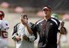 Kirk Botkin was on Bobby Petrino's first staff at Arkansas. Now he's an assistant coach for South Carolina. 