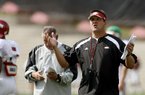 Kirk Botkin was on Bobby Petrino's first staff at Arkansas. Now he's an assistant coach for South Carolina. 