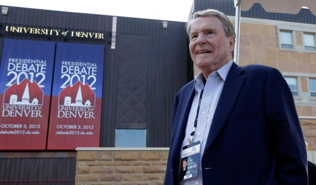 jim-lehrer-walks-outside-the-magness-arena-at-the-daniel-l-ritchie-center-for-sports-and-wellness-site-of-the-first-2012-presidential-debate-on-the-campus-of-the-university-of-denver-monday-oct-1-2012-in-denver-lehrer-is-the-debate-moderator