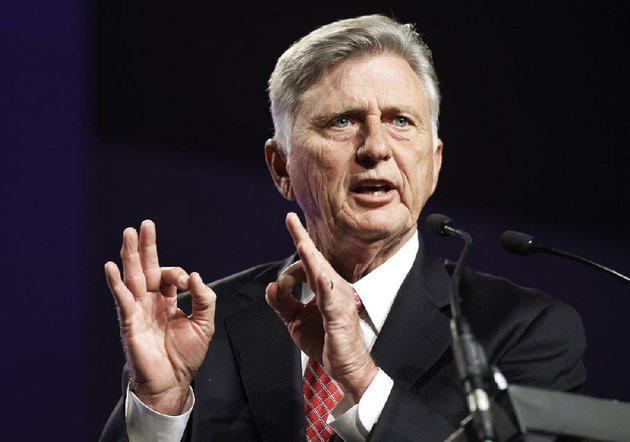 gov-mike-beebe-speaking-wednesday-at-the-arkansas-state-chamber-of-commerces-annual-meeting-in-little-rock-said-medicaid-expansion-is-the-best-way-to-avoid-cuts-to-nursing-care-for-10000-to-15000-senior-citizens-and-disabled-people-article-3a