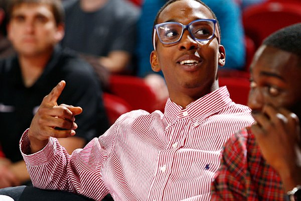 BJ Young will return from a two-game suspension when Arkansas hosts Longwood on Sunday. 