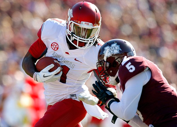 nwa-mediajason-ivester-arkansas-senior-wide-receiver-cobi-hamilton-is-hit-by-mississippi-state-junior-nicoe-whitley-after-making-a-touchdown-catch-during-the-first-quarter-on-saturday-nov-17-2012-at-davis-wade-stadium-in-starkville-miss